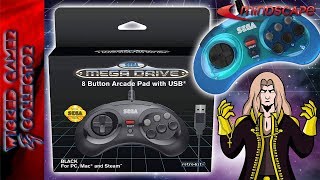 RetroBit  Sega Megadrive  Genesis quotUSBquot Controller Unboxing [upl. by Grati355]