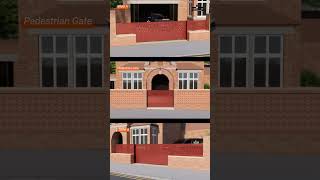 newvideo  AutoGate Services  Custom Gate with Pyramid Pattern Panels [upl. by Calvo]