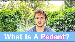 What is A Pedant Learn Daily Vocabulary [upl. by Pega]