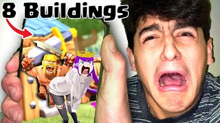 I Beat Clash Royale Only Using Buildings [upl. by Oiretule]