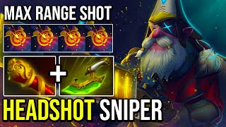 MAX RANGE Headshot Sniper Swift Blink  MKB Nobody Can Survive The Bullet Dota 2 [upl. by Huff]