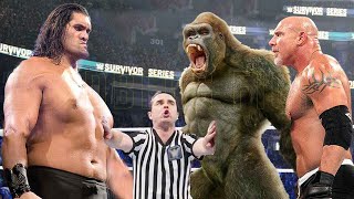 Great Khali vs Goldberg King Kong Match [upl. by Salisbury]