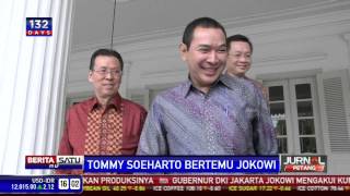 Tommy Soeharto Temui Jokowi Bahas Pembangunan Apartemen [upl. by Nnaerb855]