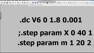 Finding Gm and Rout of Differential Amplifier using LTSPICE [upl. by Dryden507]