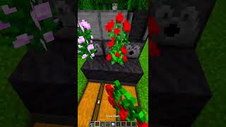 Minecraft Flower Farm💐 はいよろこんで minecraft shorts [upl. by Peednus]