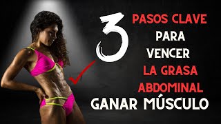 Como quemar grasa abdominal ejercicios Como ganar musculo en 3 pasos [upl. by Ecienaj]