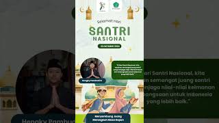 Twibbon Hari Santri Nasional  Hengky Pambudi [upl. by Ennaul]