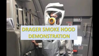 Drager Smoke Hood demonstration [upl. by Cliffes]