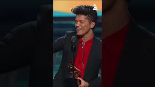 Watch brunomars Win Best Pop Vocal Album For Unorthodox Jukebox In 2014  GRAMMY Rewind [upl. by Dreddy583]