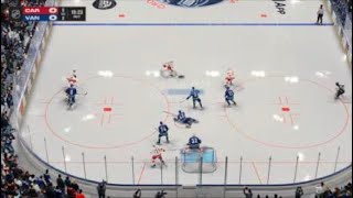 NHL25 Canuck highlights [upl. by Yentroc]