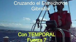 cruzando el Estrecho con temporal [upl. by Belcher]