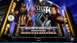 WWE 2K24 FULL MATCH — Boogeyman Vs Undertaker — Extreme Rules Match [upl. by Nanerb]