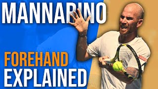 How Adrian Mannarinos Forehand Works  Complete Technique Breakdown [upl. by Letizia]