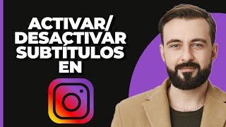 Cómo activardesactivar los subtítulos en Instagram ¡NUEVO [upl. by Duff271]