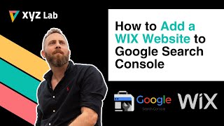 How to Add a WIX Website to Google Search Console [upl. by Adnorahs]