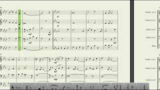 The Exodus Song  Transcription for Quintet in Notion 3 [upl. by Fillender]