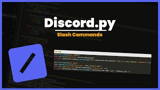 NEW Slash Commands in Less than 10 Minutes Using DiscordPY [upl. by Janaya]