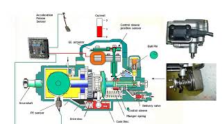 VE PUMP  injection pumpMechanical Injection pump HYUNHDAI [upl. by Anirok]