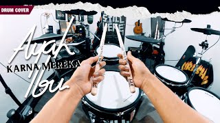 KARNA MEREKA  AYAH IBU quotPop Punk coverquot Pov Drum Cover By Sunguiks [upl. by Puklich475]