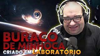 SERGIO SACANI FALA DO BURACO DE MINHOCA CRIADO EM LABORATÓRIO [upl. by Nollid3]