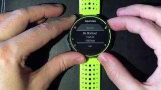 Simple Interval Workout Garmin [upl. by Saretta969]