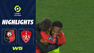 STADE RENNAIS FC  STADE BRESTOIS 29 3  1  Highlights  SRFC  SB29  20222023 [upl. by Okram]