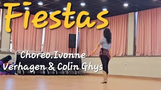 Fiestas Line Dance32c 4w Beginner [upl. by Zeeba191]