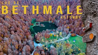 Lac de Bethmale en Automne  Drone 4K [upl. by Ardnaxila]