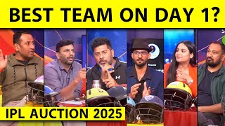 🔴DAY 1 IPL AUCTION SUMMARY RCB SMART PICKS BEST XI FOR CSK amp MI DELHI PUNJAB SRH LSG SOLID TEAMS [upl. by Thevenot]