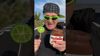 Gegagedigedagedago and Nutella chocolate 🍫😂🤪shorts viral gukafamilyshow [upl. by Eirdua]