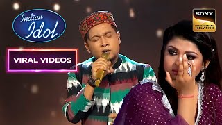 Pawandeep की quotTujhse Naraaz Nahinquot पे Singing से सबकी आंखे हुई नम  Indian Idol 12  Viral Videos [upl. by Osterhus]