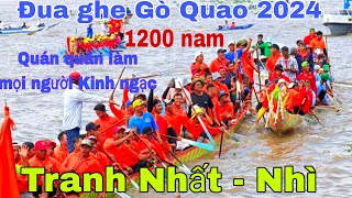 Đua ghe ngo Gò Quao 2024  Trận chung kết Nhất Nhì Đội quán quân đã làm mọi người đều ngạc nhiên [upl. by Jonell]