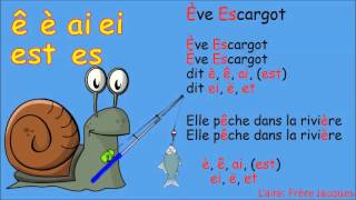 Ève Escargot  Phonétique Animée [upl. by Ahtibat]