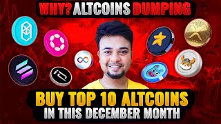 🔥 Top Crypto Coins For 2025  Top Altcoins For Next Bull Run  Crypto Market Update  Altcoins Dump [upl. by Sevik]