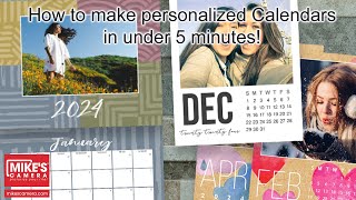 How to create a personalized calendar in under 5 minutes [upl. by Theone]