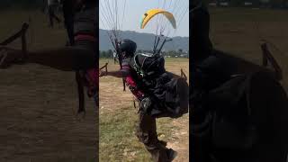 How to learn paragliding 🪂🪂paraglidinglanding viralshorts exploreyoutube [upl. by Gen]