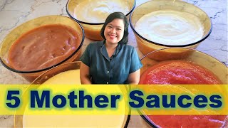 5 MOTHER SAUCES  PREPARING STOCKS SAUCES AND SOUPS  TLE COOKERY 10 [upl. by Imat261]