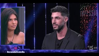 Grande Fratello 2024 Federica Petagna e Stefano Tediosi smascherati da Raul Dumitras [upl. by Neehsas]