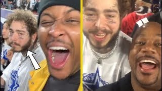 YG Clowns Post Malone At The Cowboys vs Rams Game [upl. by Spear]