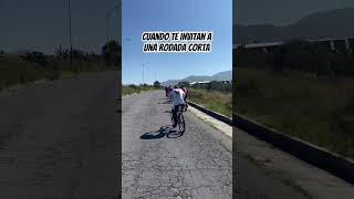 Cuando te invitan a una rodada corta…🫠GallaretasBike [upl. by Ensign925]