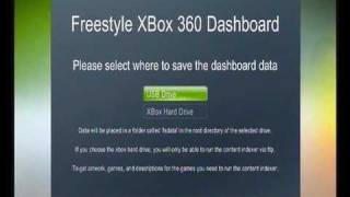 Tutorial installation freestyle xbox 360 dashboard wwwhackjtagcom [upl. by Rise711]