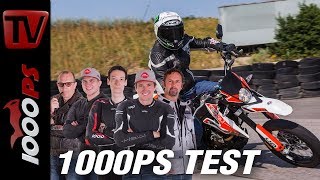 125er Supermoto Test  UM 2018  Großer 125ccm Vergleich [upl. by Nahsor]