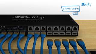 Cablesson HDElity 8x8 CAT56 HDMI Matrix [upl. by Rucker]