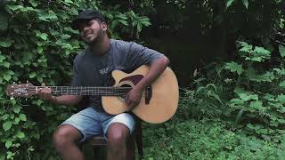 Adaraye Geethaya  outdoor acoustic cover  Nalin Jaywardana [upl. by Rolan]