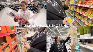 ASDA shopping Ramadan Special  Nazos Life [upl. by Purdum]