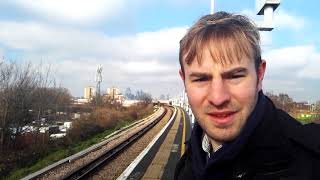 Visiting South Bermondsey Station and walking along the old railway to Bricklayers Arms [upl. by Llewop]