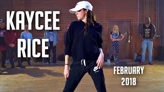 Kaycee Rice  February 2018 Dances [upl. by Herstein]