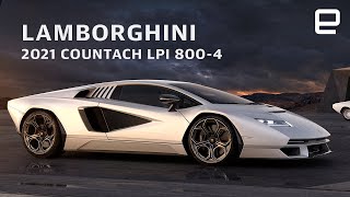 Lamborghini 2021 Countach LPI 8004 first look [upl. by Hurlee449]