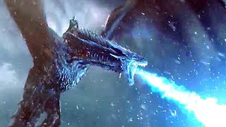 Top 10 Dragon Scenes from Game of Thrones [upl. by Eillit]