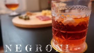 The Aperol Negroni Cocktail  Italian Famous Drink [upl. by Mcclimans142]